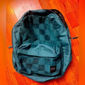 Vans Bags Vans Deana Iii Corduroy Checkerboard Backpack Green